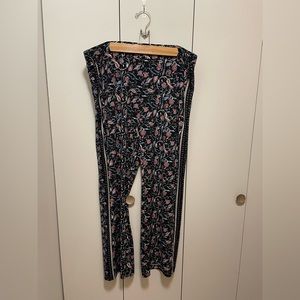 Roz & Ali Printed Wide Leg Stretchy Pants